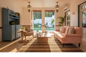 Living Room in 4 BHK Villa at Assagao – for Sale