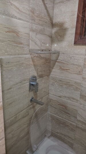 Attached Bathroom in 3 BHK Builder Floor at Chittaranjan Park – for Rent