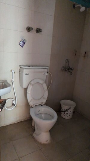 Bathroom in 3 BHK Apartment at Clubtown Housing, Teghoria – for Rent