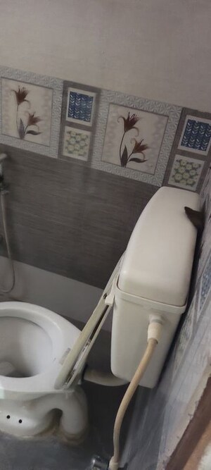 Bathroom in 1 RK Independent House at Vishesh Khand, Gomti Nagar – for Rent