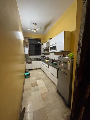 Kitchen in 2 BHK Builder Floor at Malviya Nagar – for Rent