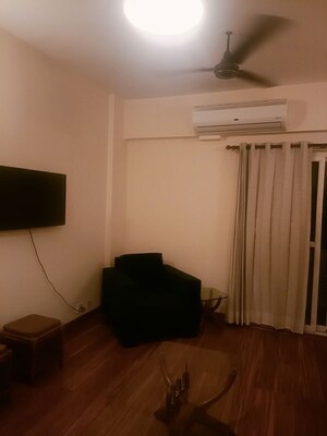 Living Room in 2 BHK Apartment at Unitech Rakshak, Sector 41 – for Rent