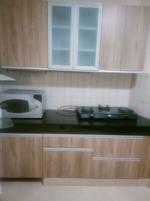 Kitchen in 2 BHK Apartment at Unitech Rakshak, Sector 41 – for Rent