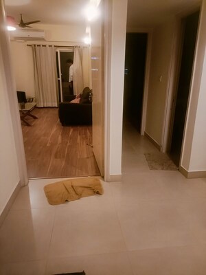 Building Lobby in 2 BHK Apartment at Unitech Rakshak, Sector 41 – for Rent