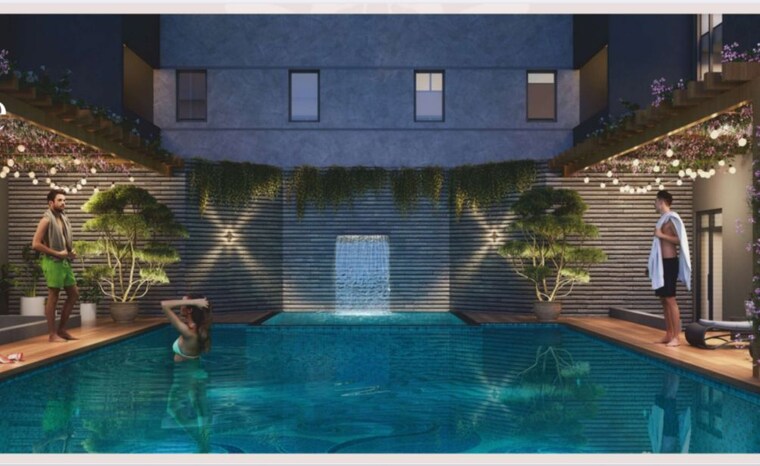 Swimming Pool, legend-aaradhyam 4 Bedroom 1510 Sq.Ft. Apartment In Maan Pune 10376980