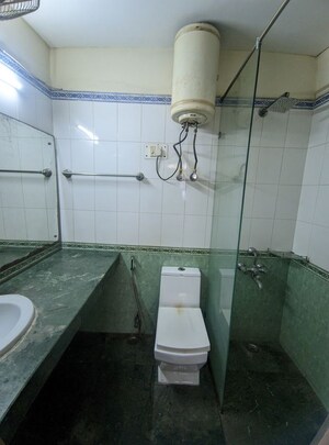 Bathroom in 2 BHK Builder Floor at Eros Garden Villas, Charmwood Village – for Sale