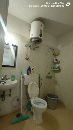 Bathroom in 2 BHK Apartment at Shree Vardhman Mantra, Sector 67 – for Rent