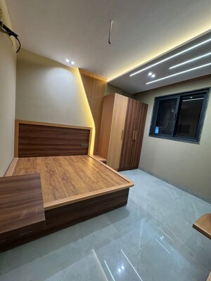 Bedroom in 3 BHK Builder Floor at Rajouri Garden – for Rent