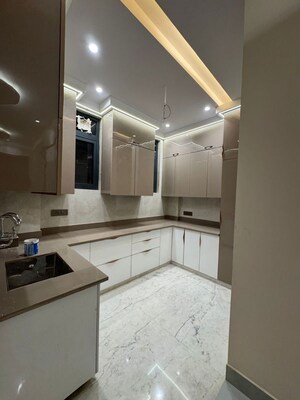 Kitchen in 3 BHK Builder Floor at Rajouri Garden – for Rent