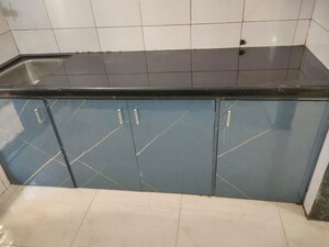 Bathroom in 1 BHK Apartment at Shagun Fountain Square, Kharghar – for Rent
