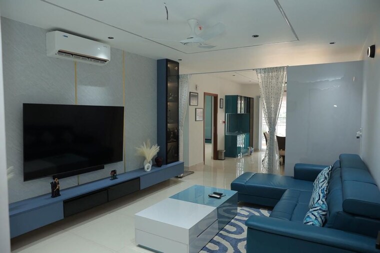 Living Room, prestige-tranquil 3.5 Bedroom 2049 Sq.Ft. Apartment In Kokapet Hyderabad 10377048