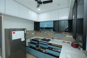 Kitchen in 3.5 BHK Apartment at Prestige Tranquil, Kokapet – for Rent