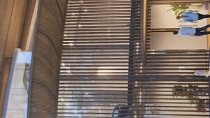 Staircase in 4 BHK Builder Floor at Rustomjee Balmoral, Chembur – for Sale
