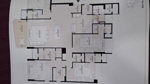 Floor Plan in 4 BHK Builder Floor at Rustomjee Balmoral, Chembur – for Sale