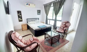 Living Room in Studio Apartment at Clover Dale, Koregaon Park – for Rent