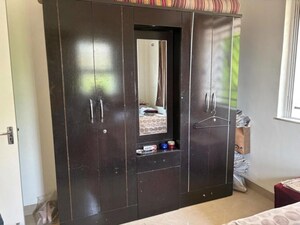 Bedroom in 1 BHK Apartment at Naiknavare Sunshine Court, Kalyani Nagar – for Rent