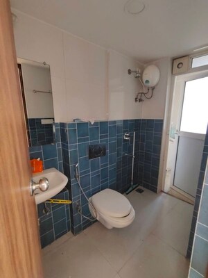 Bathroom in 2 BHK Apartment at Lodha Amara, Kolshet Road – for Rent