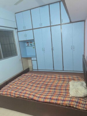 Bedroom in 3 BHK Apartment at Mathura Sapthagiri, Bellandur – for Rent