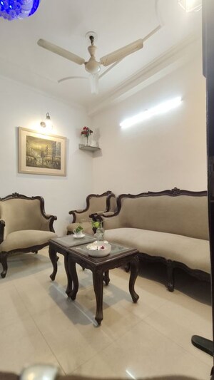 Living Room in 2 BHK Apartment at Saket – for Rent