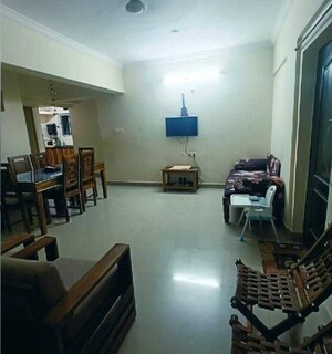 Living Room in 2 BHK Apartment at Mahaveer Varna, Whitefield – for Rent