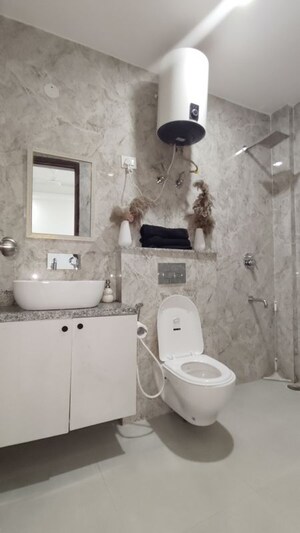 Bathroom in 2 BHK Apartment at Saket – for Rent