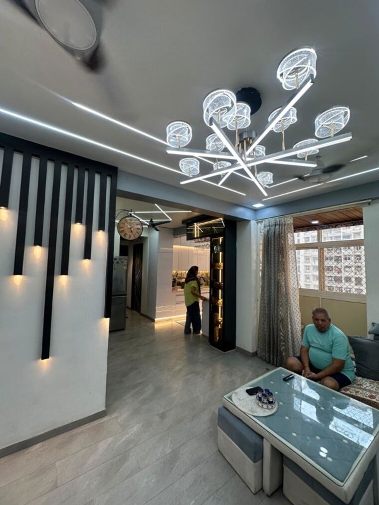 Living Room, amrapali-silicon-city 3 Bedroom 1455 Sq.Ft. Apartment In Sector 76 Noida 10377117