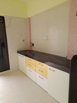 Kitchen in 1 BHK Apartment at Agarwal And Doshi Complex, Vasai West – for Rent