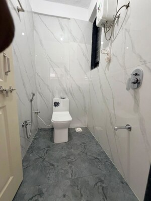Bathroom in 1 BHK Independent House at Akshay Apartments Wadgaon Sheri, Wadgaon Sheri – for Rent
