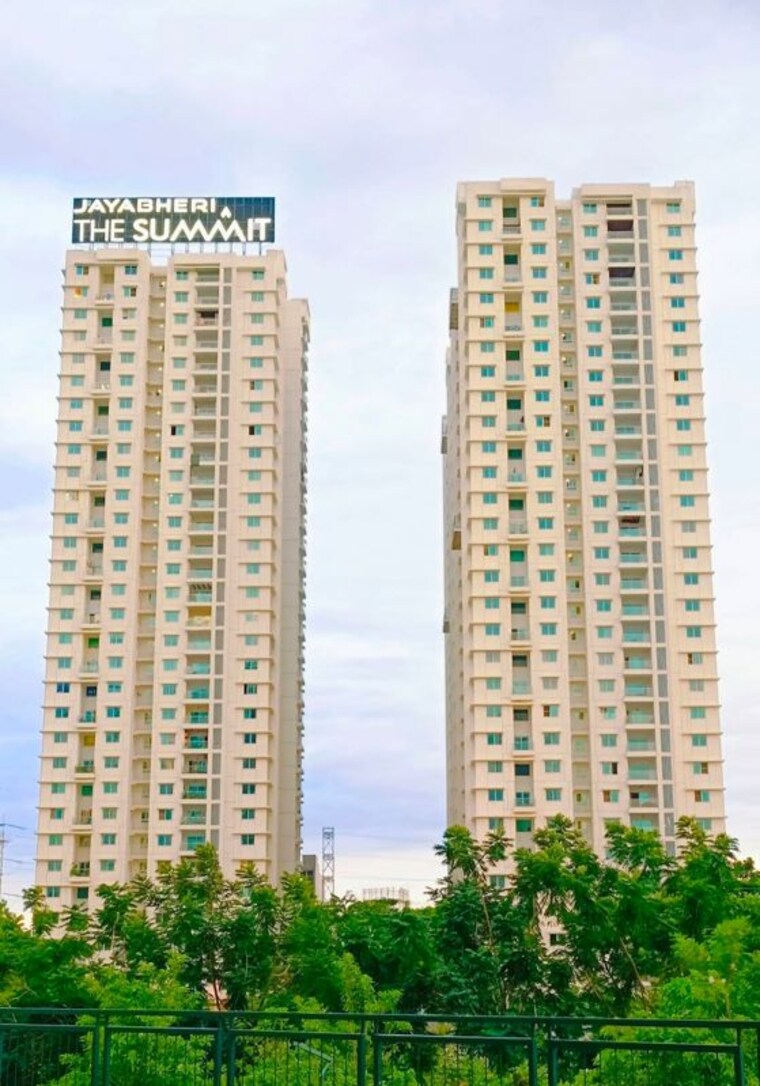 Exterior View, jayabheri-the-summit 3 Bedroom 2200 Sq.Ft. Apartment In Narsingi Hyderabad 10377129