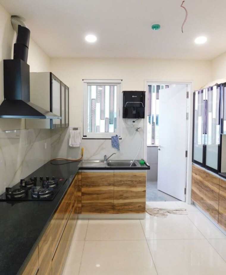 Kitchen, jayabheri-the-summit 3 Bedroom 2200 Sq.Ft. Apartment In Narsingi Hyderabad 10377129