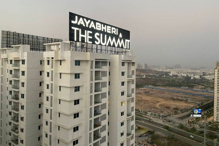 Exterior View, jayabheri-the-summit 3 Bedroom 2200 Sq.Ft. Apartment In Narsingi Hyderabad 10377129