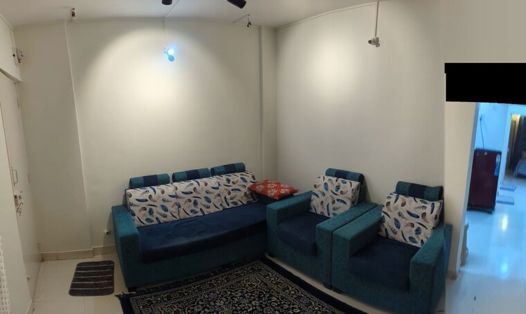 Living Room, karan-ceto 1 Bedroom 650 Sq.Ft. Apartment In Wadgaon Sheri Pune 10320508