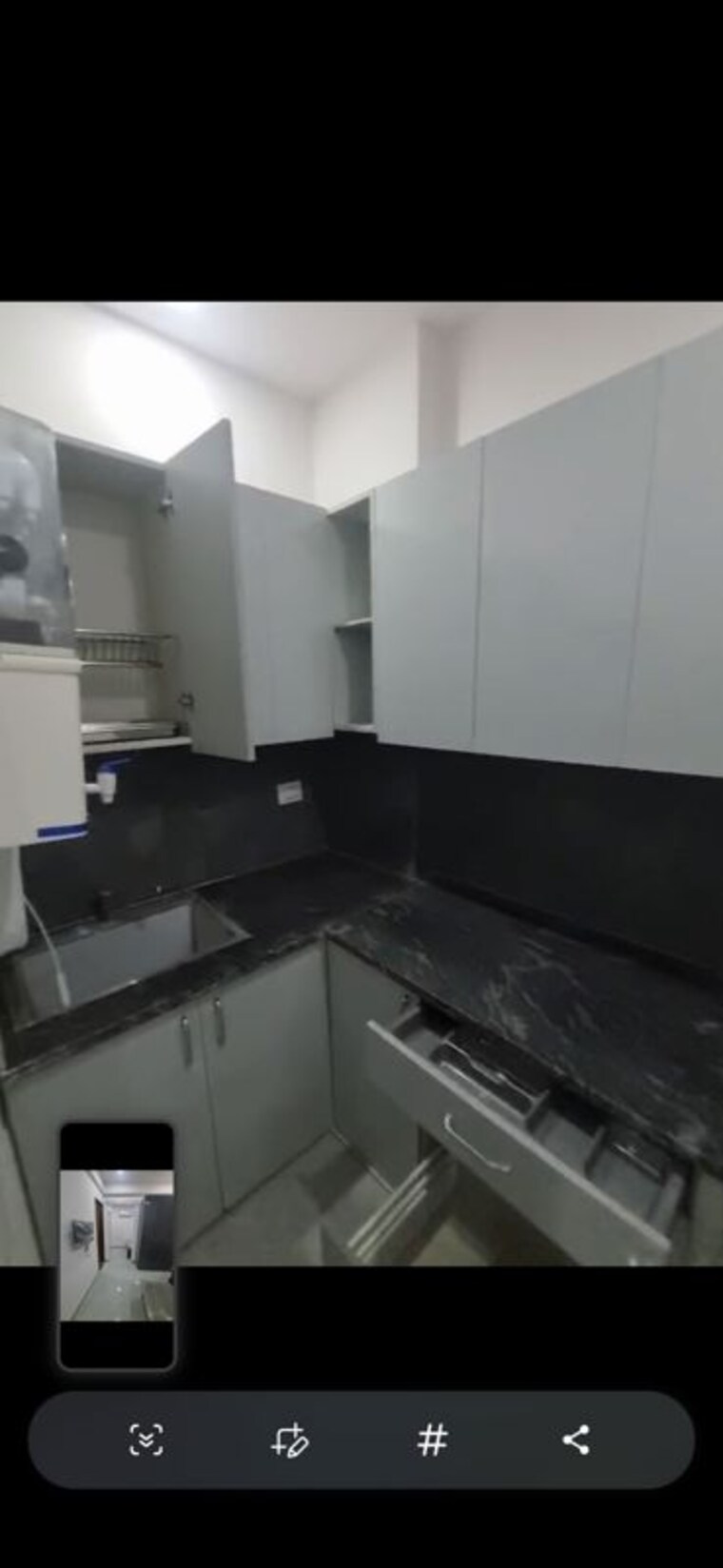 Kitchen, sector 52 1 Bedroom 690 Sq.Ft. Builder Floor In Sector 52 Gurgaon 10377175