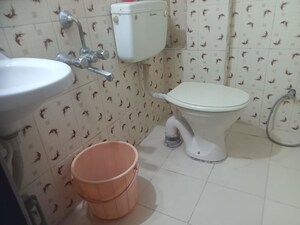 Bathroom in 1 RK Builder Floor at Begumpet – for Rent