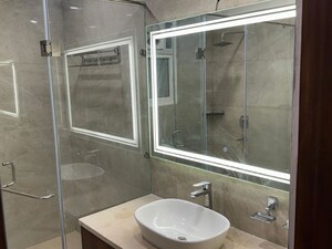 Bathroom in 4 BHK Apartment at 3C Lotus 300, Sector 107 – for Rent