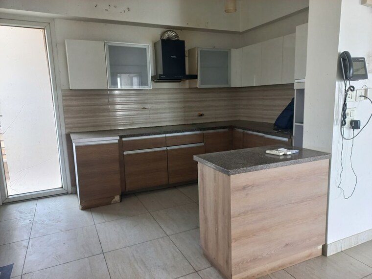 Kitchen, aba-cleo-county 4 Bedroom 2448 Sq.Ft. Apartment In Sector 121 Noida 10377180