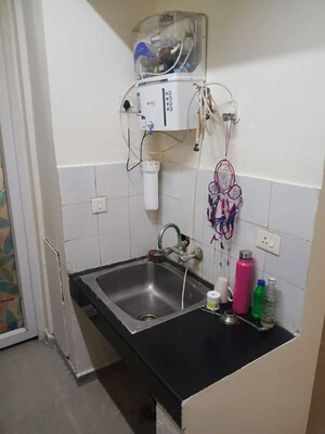 Bathroom in 2 BHK Builder Floor at RWA Jalvayu Vihar, Sector 25 – for Rent