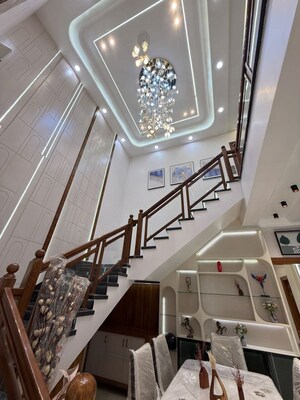 Staircase in 5 BHK Independent House at Nirman Nagar – for Sale