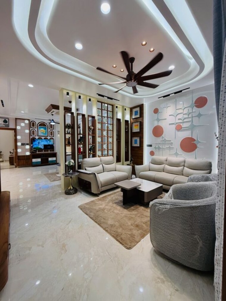 Living Room, nirman nagar 5 Bedroom 250 Sq.Yd. Independent House In Nirman Nagar Jaipur 10377197
