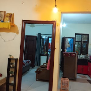 Living Room in 2 BHK Builder Floor at Guru Nanak Enclave, Dhakoli – for Sale