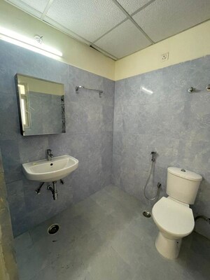 Bathroom in 3 BHK Apartment at Ansal Sushant Jeevan Enclave, Sushant Golf City – for Rent
