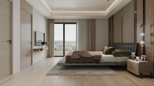 Living Room in 3 BHK Apartment at Lakdi Ka Pul – for Sale