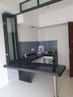 Kitchen in 1 BHK Apartment at Lodha Crown Quality Homes, Majiwada – for Rent