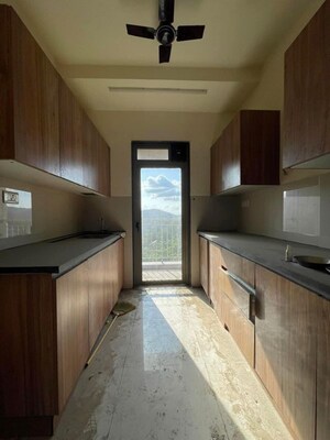 Kitchen in 2 BHK Apartment at Lodha Splendora, Ghodbunder Road – for Rent