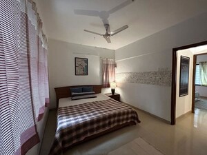 Bedroom in 3 BHK Apartment at Vasant Valley Ivy Tower, Malad East – for Rent