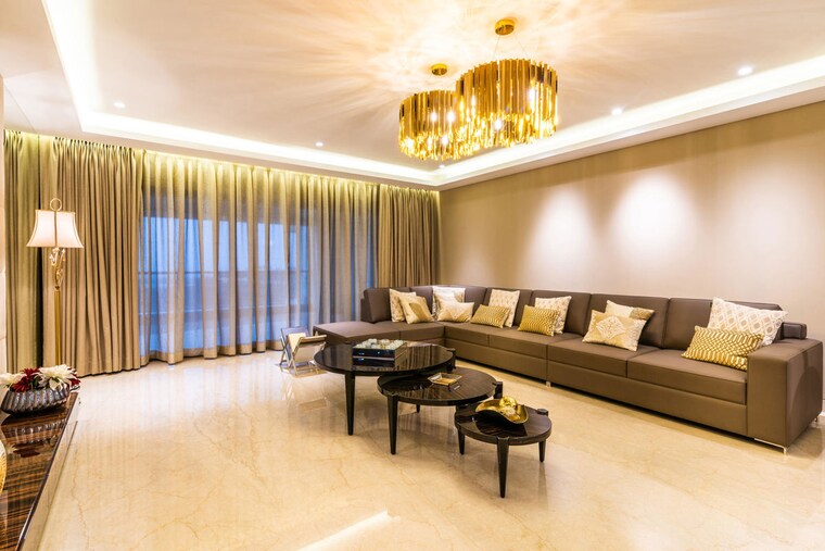 Living Room, sunteck-signia-isles 4 Bedroom 2594 Sq.Ft. Apartment In Bandra Kurla Complex Mumbai 10377328