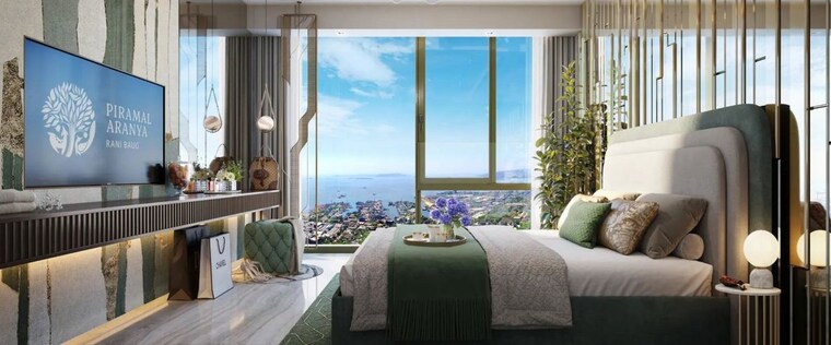 Bedroom, piramal-aranya 3 Bedroom 1978 Sq.Ft. Apartment In Byculla Mumbai 10377346