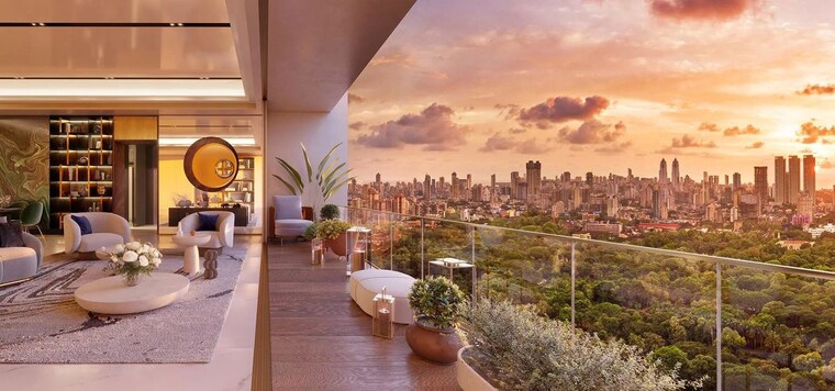 Balcony, piramal-aranya 3 Bedroom 1978 Sq.Ft. Apartment In Byculla Mumbai 10377346