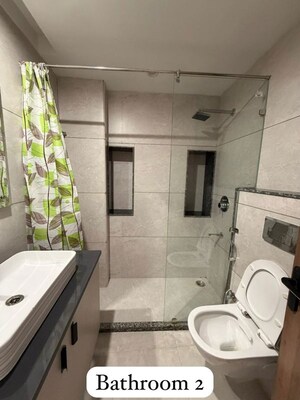 Bathroom in 3 BHK Builder Floor at Sector 43 – for Rent