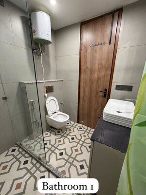Bathroom in 3 BHK Builder Floor at Sector 43 – for Rent
